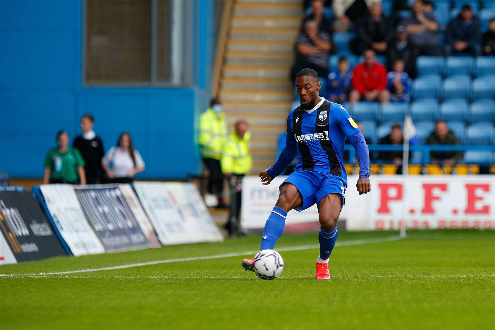 Gillingham defender Ryan Jackson could be back soon Picture: Andy Jones