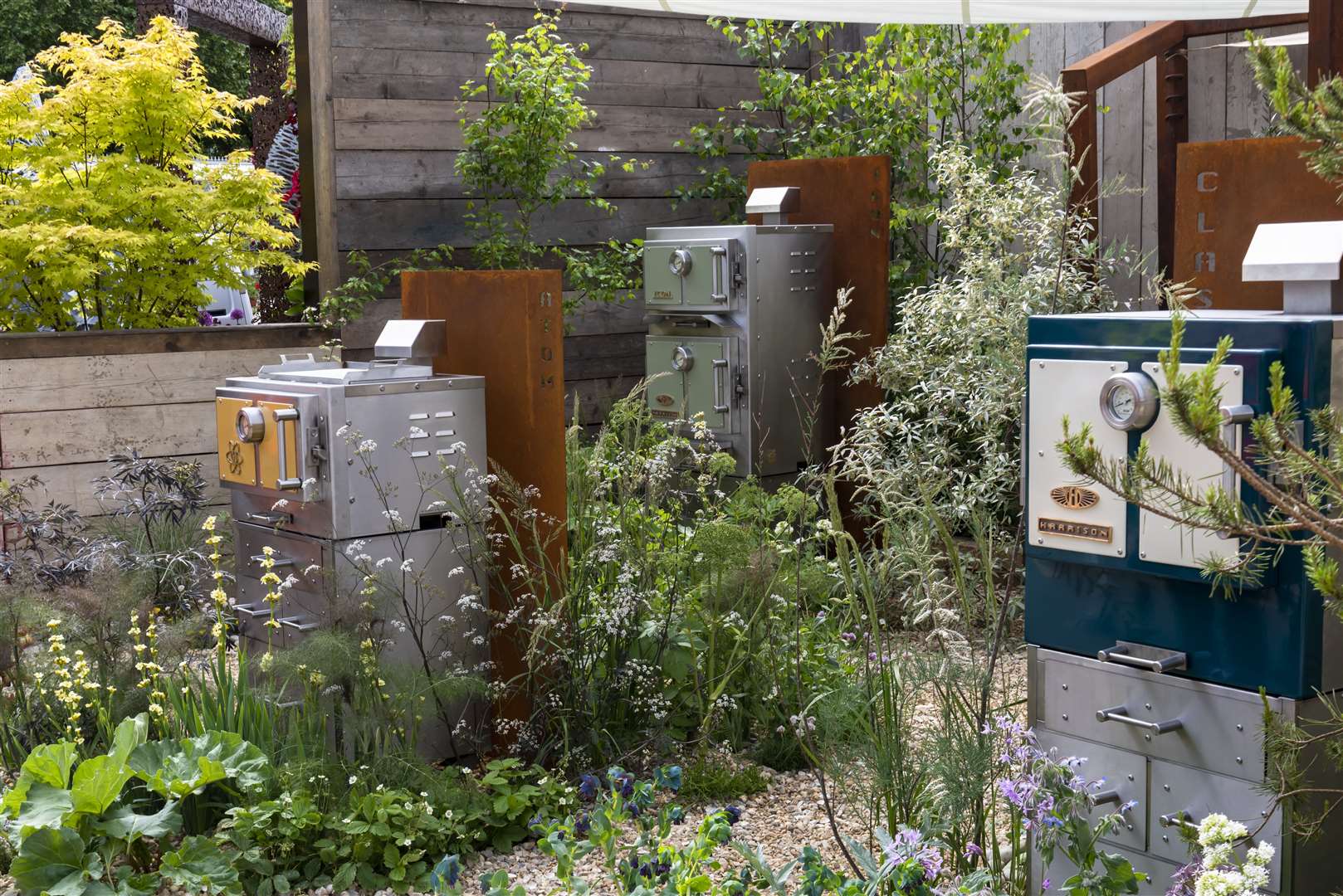 Harrison Ovens' stand at the RHS Chelsea Flower Show got five stars from judges