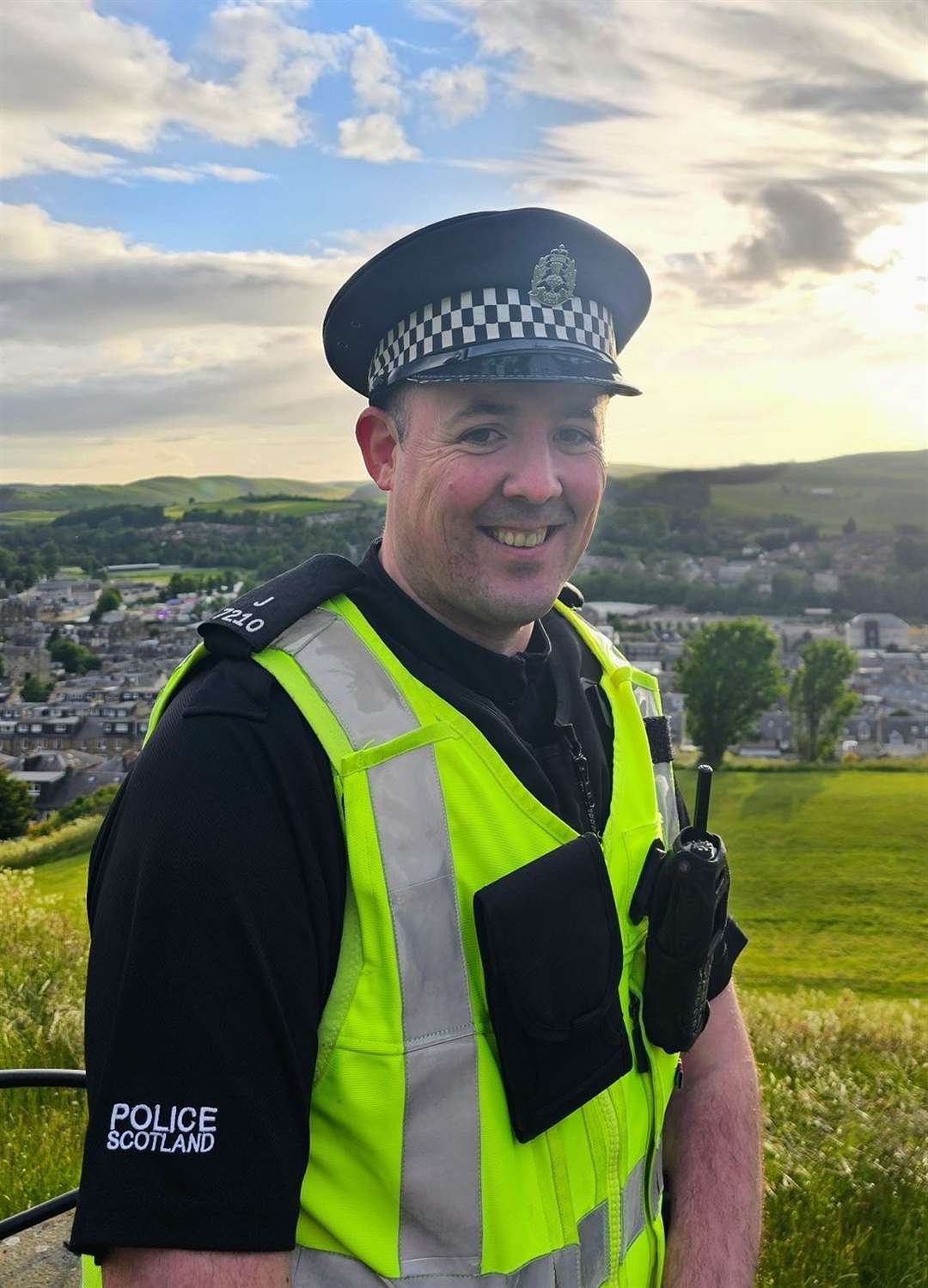 Special constable Alistair Cameron has volunteered as an officer for 27 years (Police Scotland/PA)