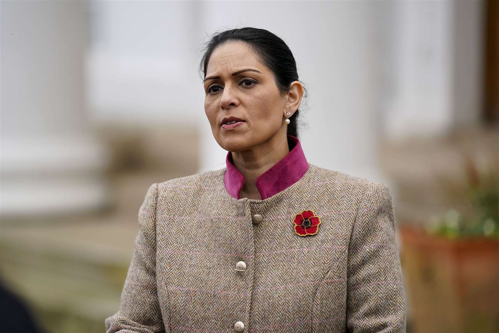 Home Secretary Priti Patel described the incident as ‘absolutely appalling’ (Steve Parsons/PA)