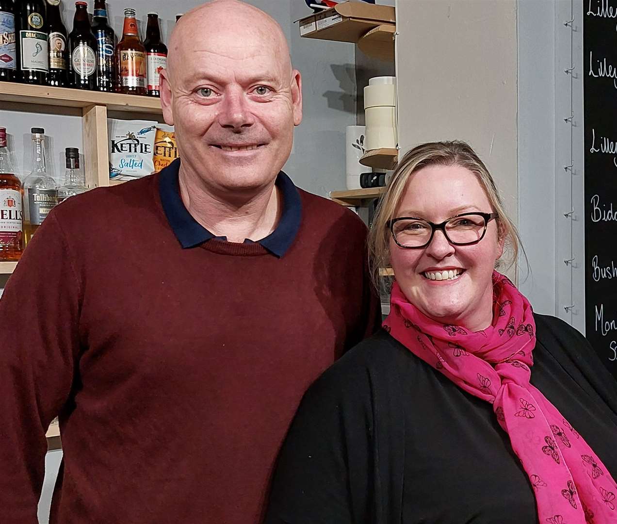 Serena Scoble, pictured with husband Jason Scoble, pleaded guilty to unlawful wounding