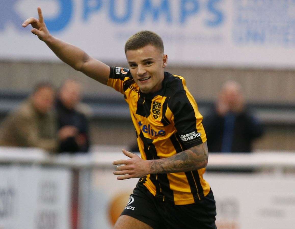 Jack Richards has left Maidstone Picture: Andy Jones