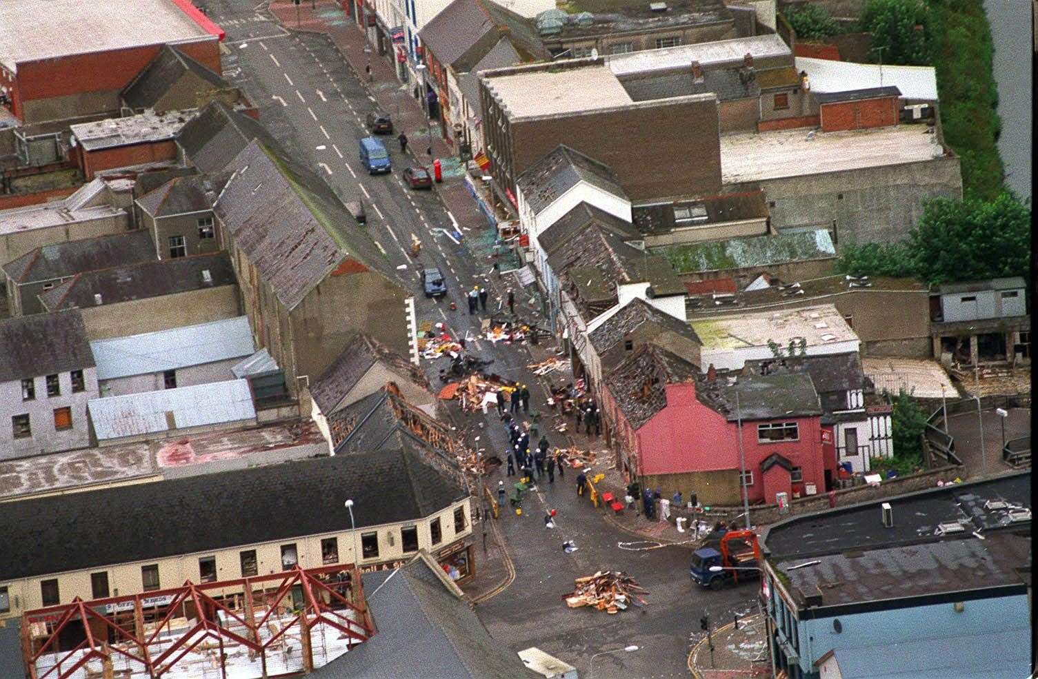 The bombing was the worst single atrocity of the Northern Ireland conflict (MoD/Crown copyright)