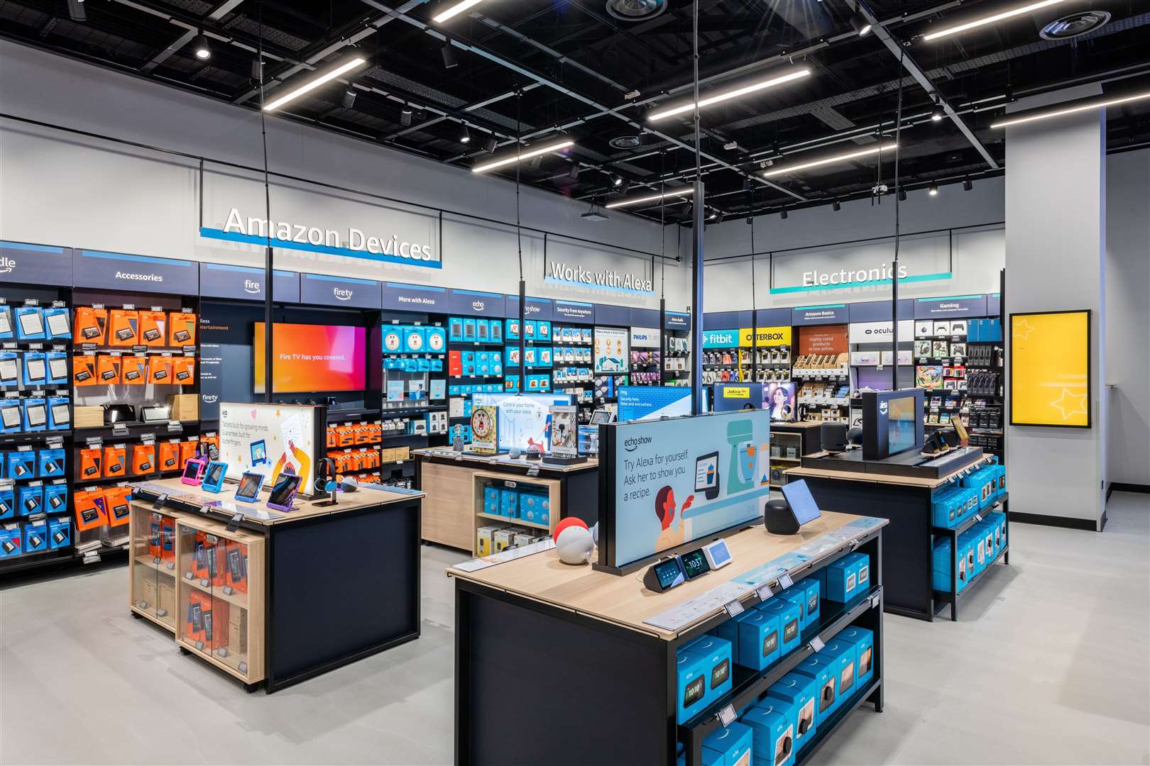 Bluewater has been bolstered by the opening of new stores such as Amazon first 4-Star experience outside the US. Photo: Amazon