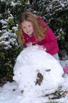 Hayley-Mae Barden, 4, in Central Park