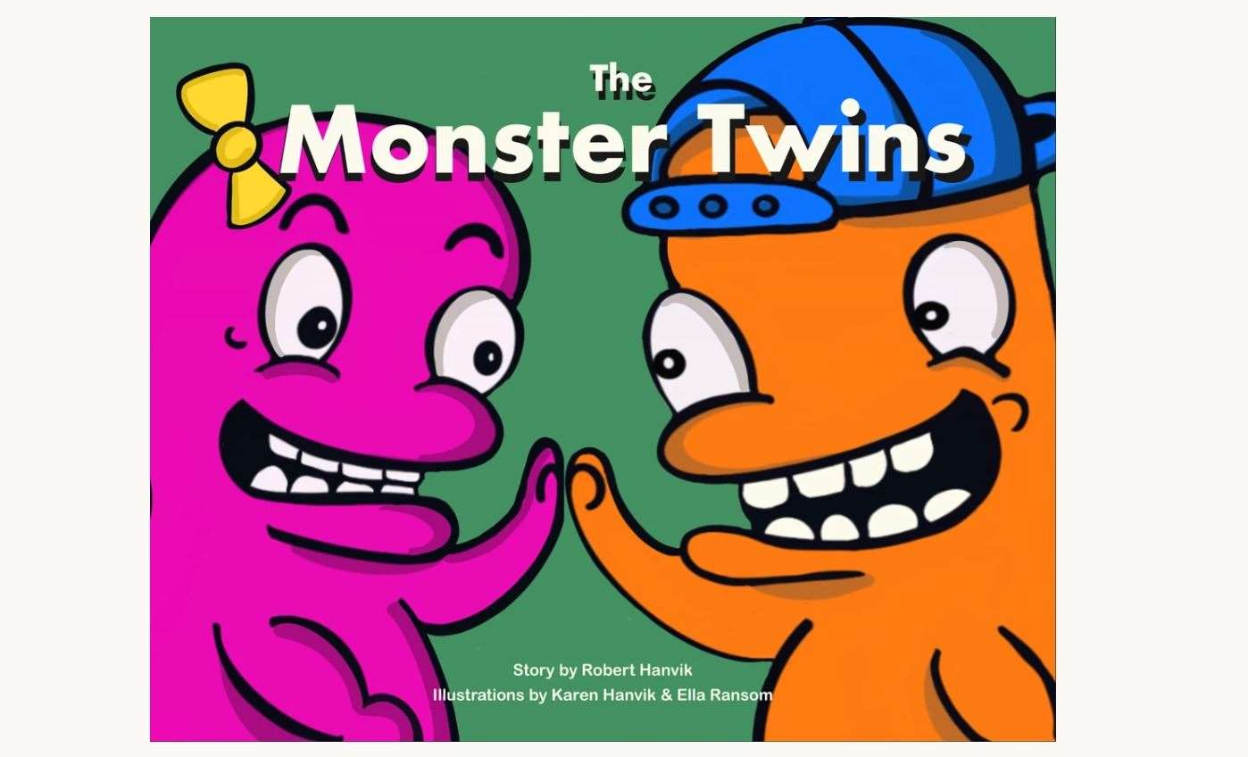 The Monster Twins is available to buy in paperback or as an e-book