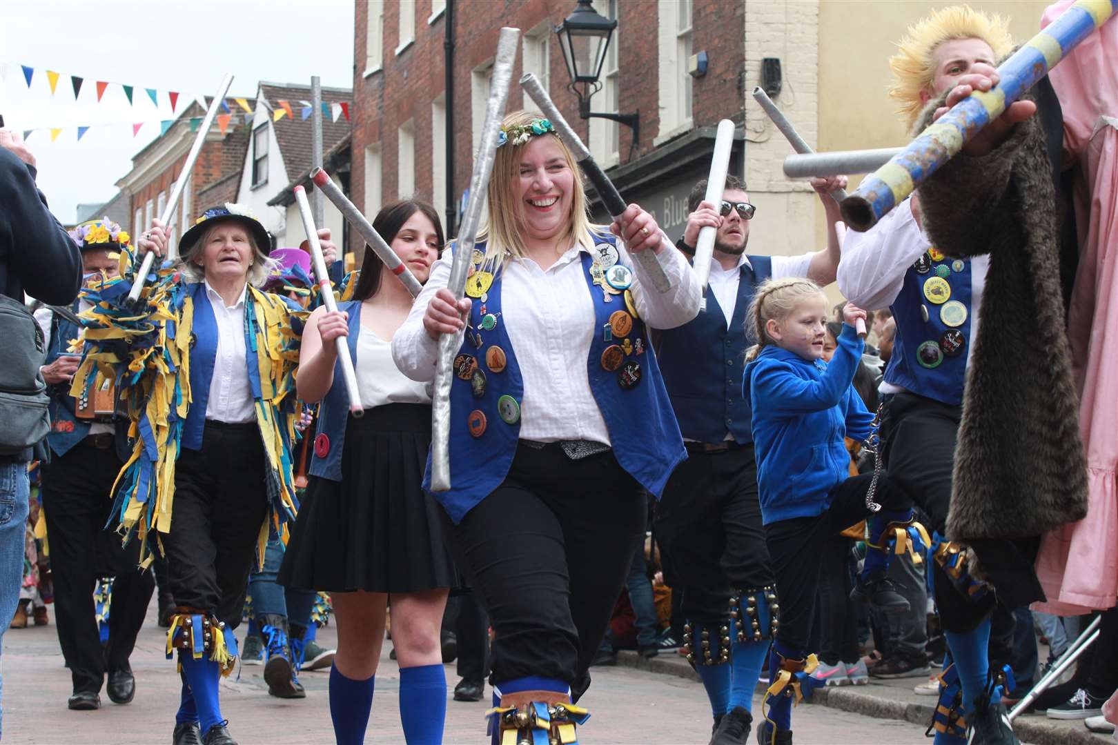 Morris dancers will march on parliament today in protest of changes to early May bank holiday