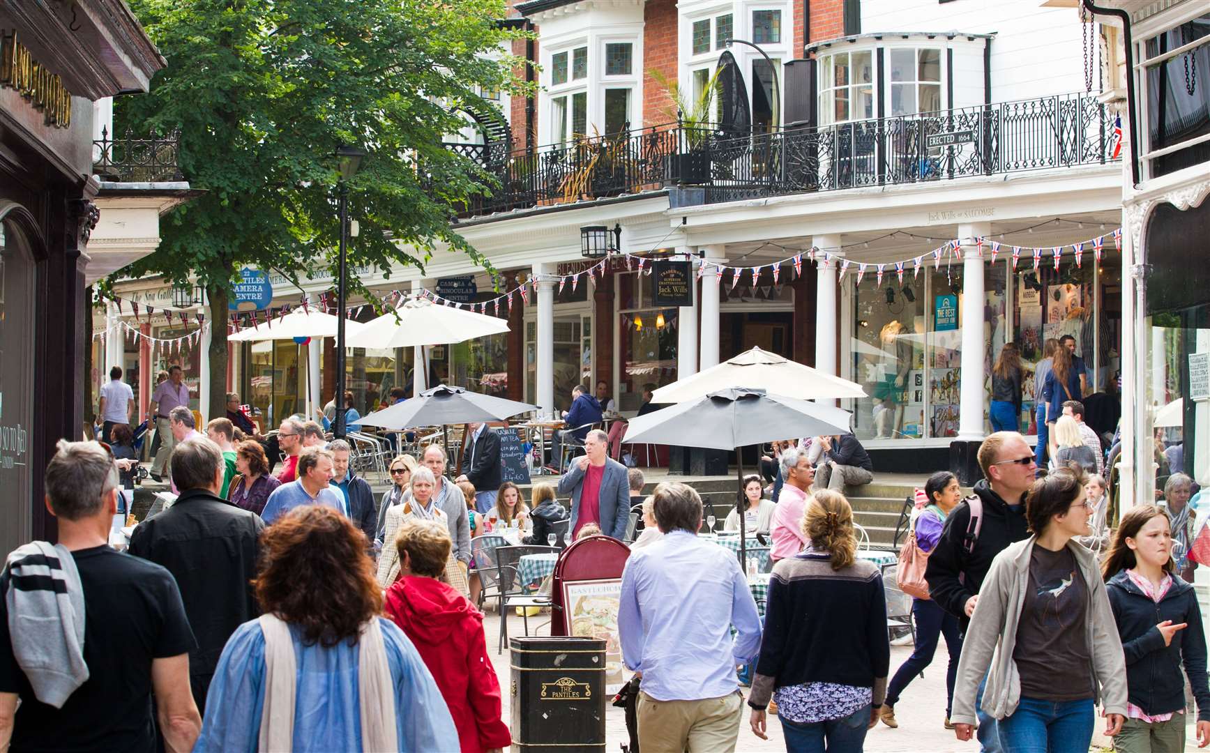 Tunbridge Wells has long attracted London folk. Picture: RTW Together BID