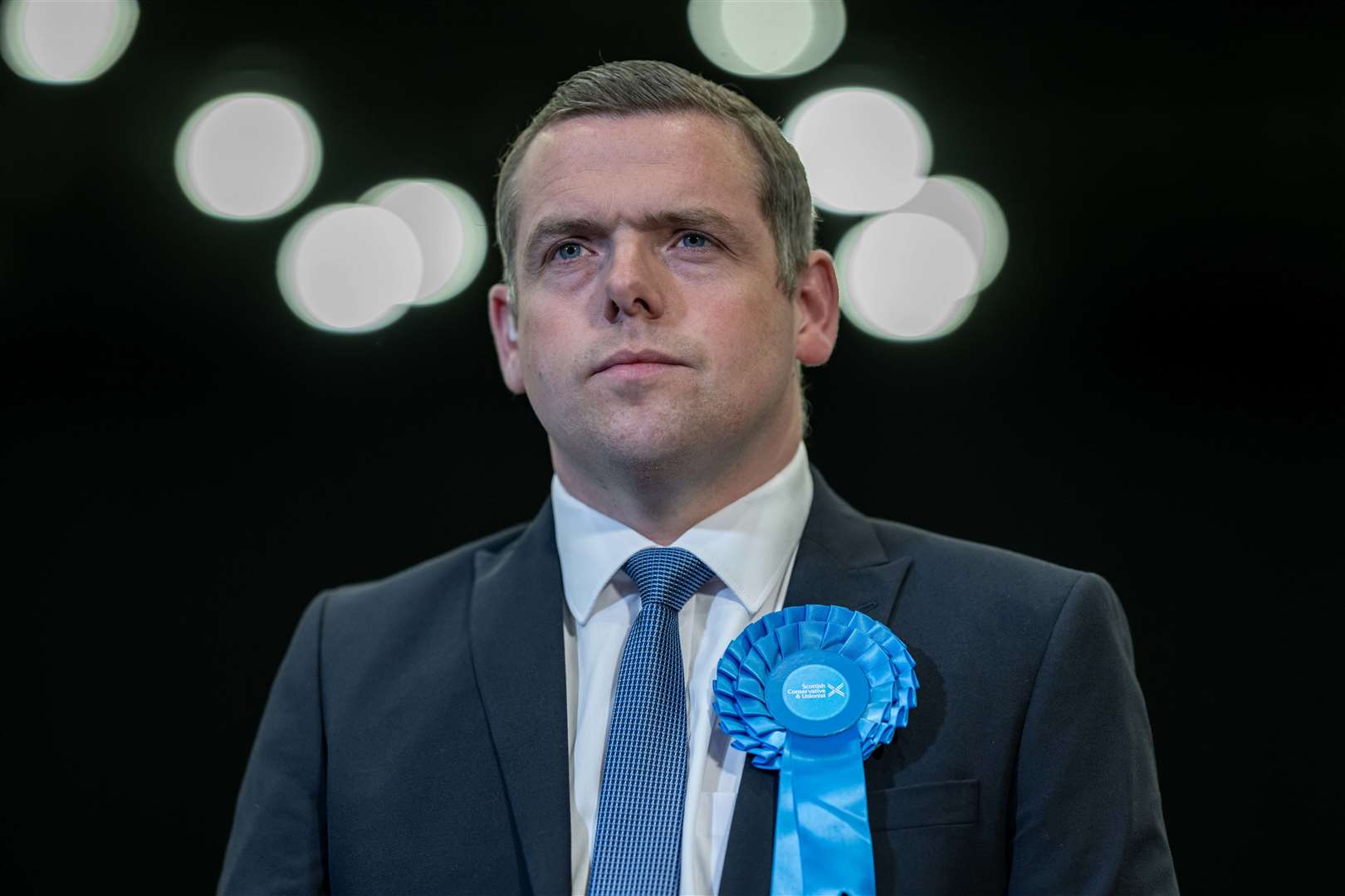 Douglas Ross stood for the Aberdeenshire North and Moray East seat in Mr Duguid’s place, but lost to the SNP (Michal Wachucik/PA)