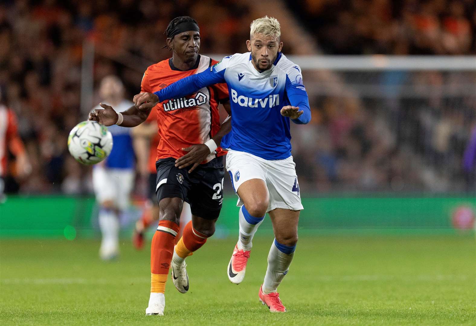 Striker Macauley Bonne is fit and the goals will come soon, says the Gills boss Picture: @Julian_KPI