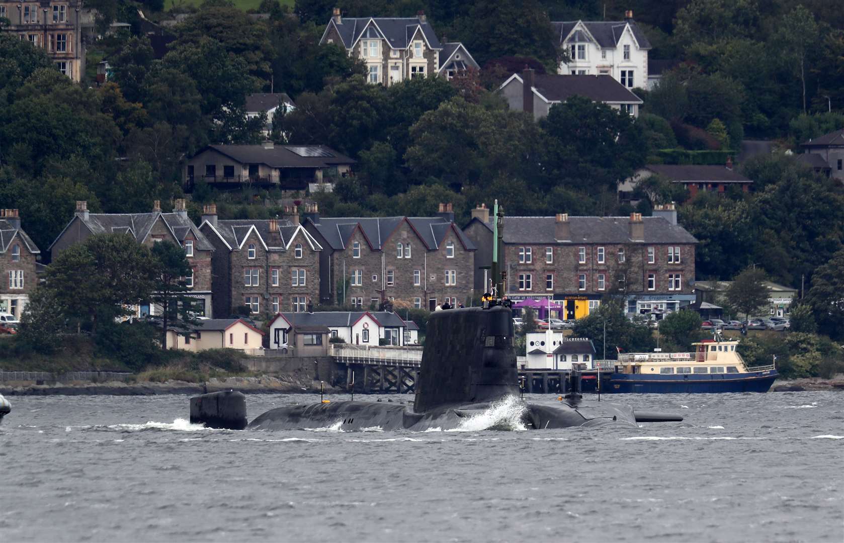 The Royal Navy has been using nuclear-powered submarines for decades (Andrew Milligan/PA)