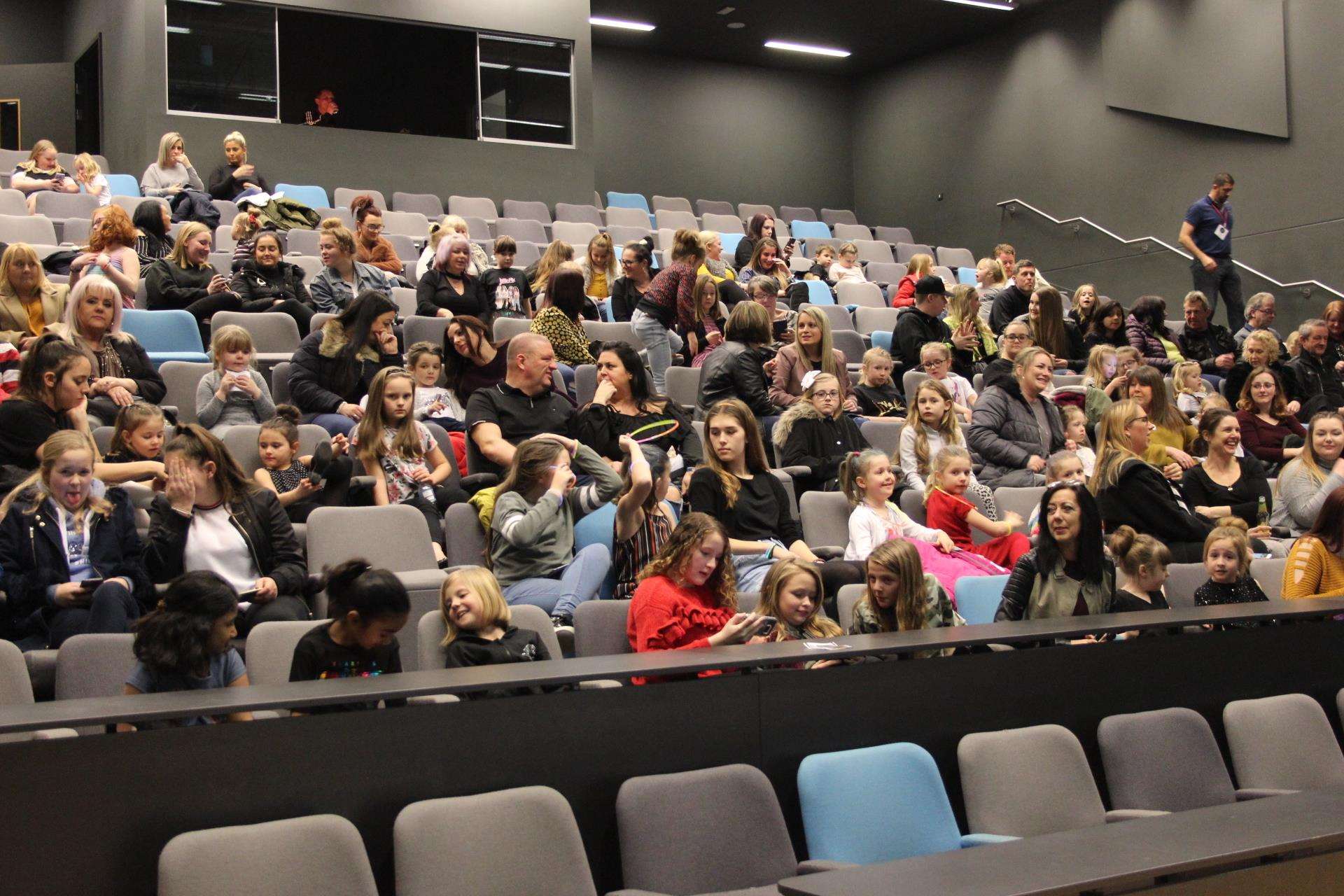 The audience at the Little Mix tribute concert at the Oasis Academy Theatre, Sheerness, on Friday (7389572)