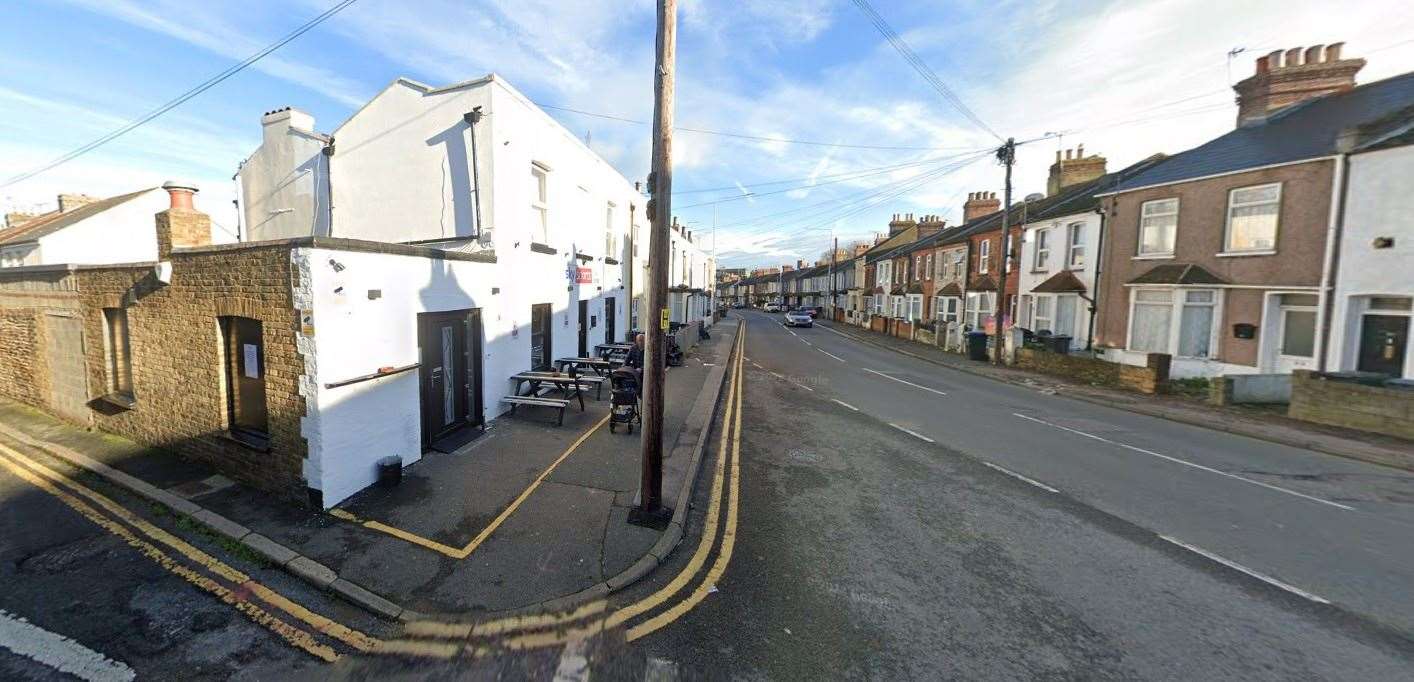 The victim was discovered in Boundary Road near the junction with Alma Road on Monday morning. Picture: Google