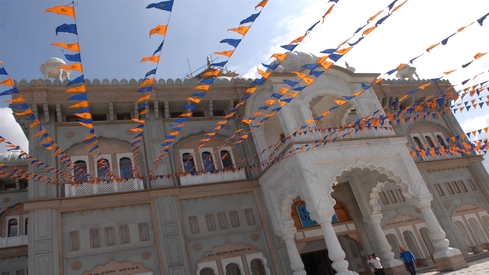 The Gurdwara during a previous Vaisakhi festival. Picture: Nick Johnson