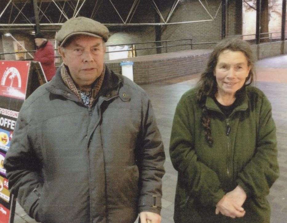 Ted and his sister Faith