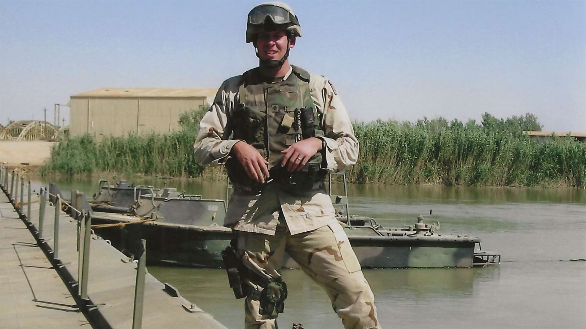 Aaron served in Army National Guard for 10 years (The James Family)