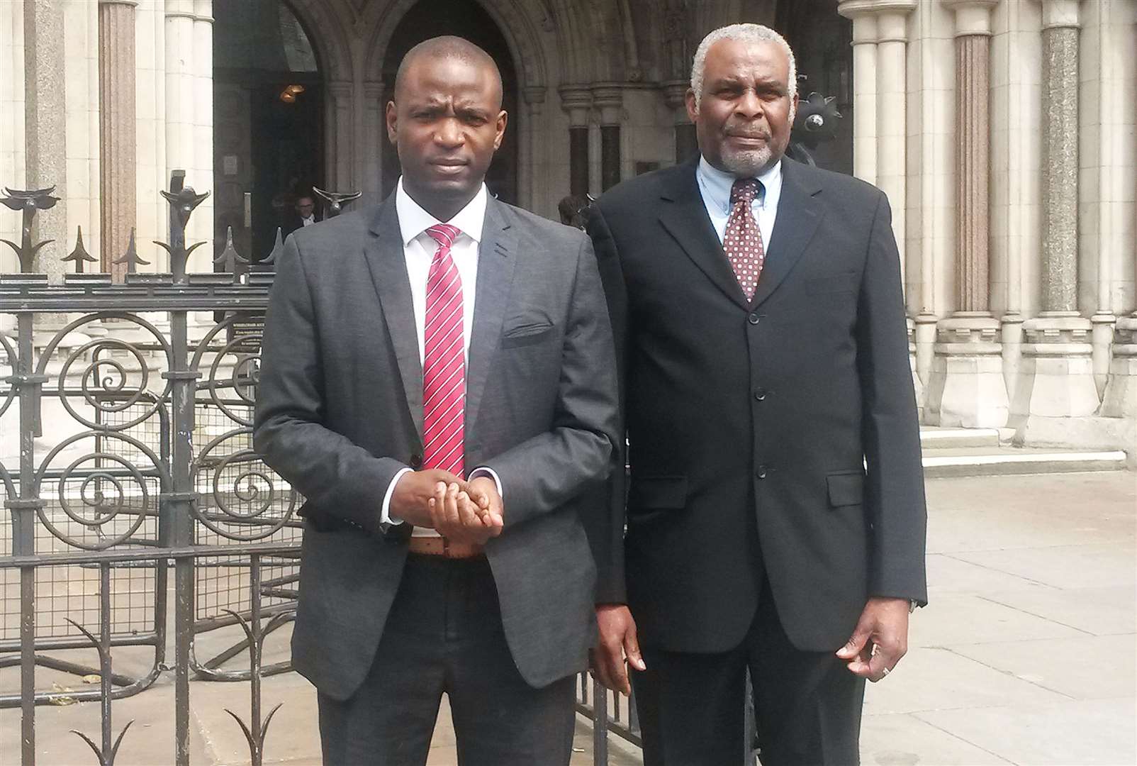 Neville Lawrence, the father of Stephen Lawrence (right), and the murdered teenager’s friend Duwayne Brooks, who were both spied upon by undercover police officers (Helen William/PA)