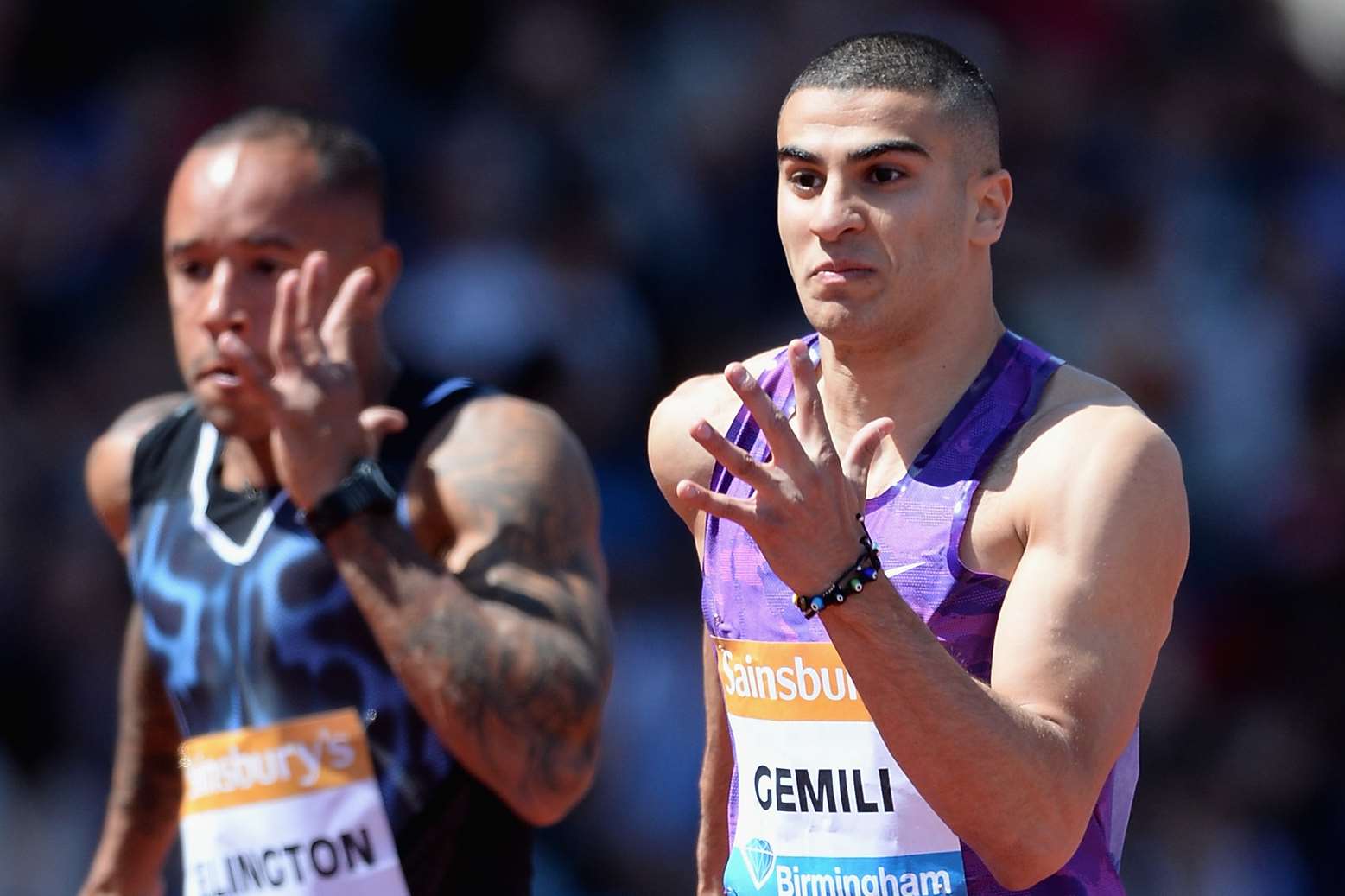 Adam Gemili Picture: Gareth Copley