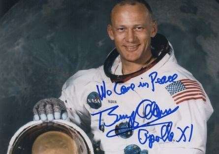 Buzz Aldrin - the second man to walk on the Moon