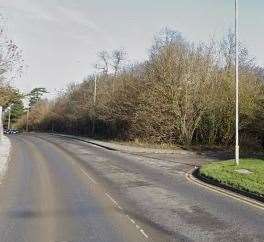 The collision happened on Hermitage Lane in Barming, Maidstone, between Chapelfield Way and Barming train station. Picture: Google Maps