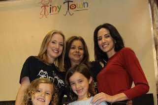 Felipe's family who have been supporting him during The Apprentice. Pictured at Tiny Town in Larkfield