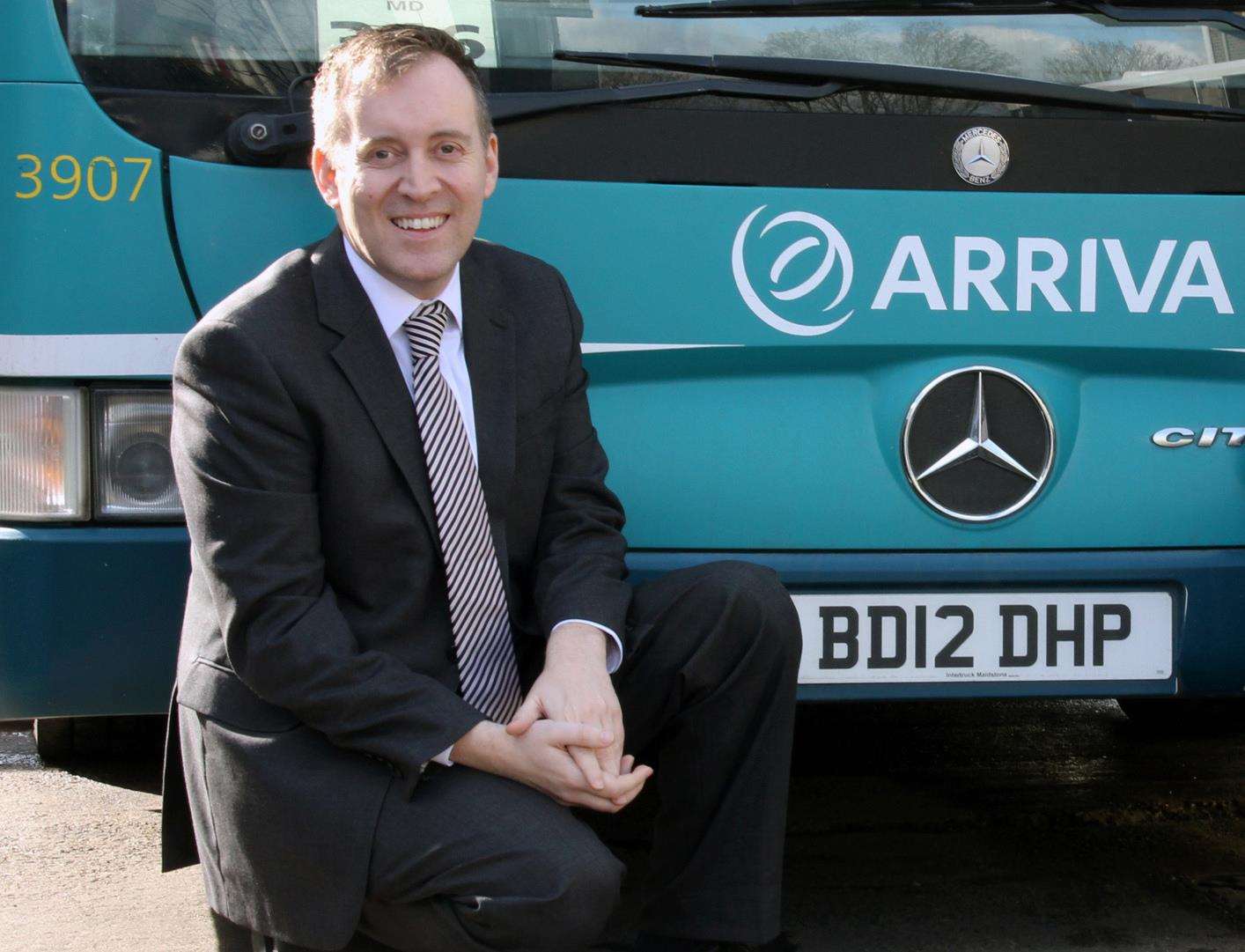 Arriva area managing director Oliver Monahan