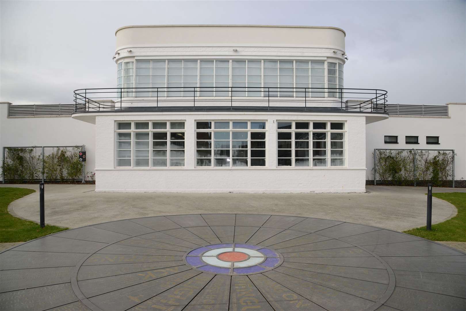 The control tower if the former RAF West Malling air base at Kings Hill still survives