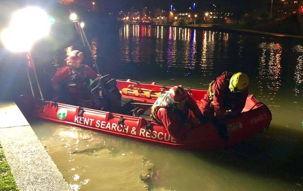 Kent Search and Rescue out on patrol. File image