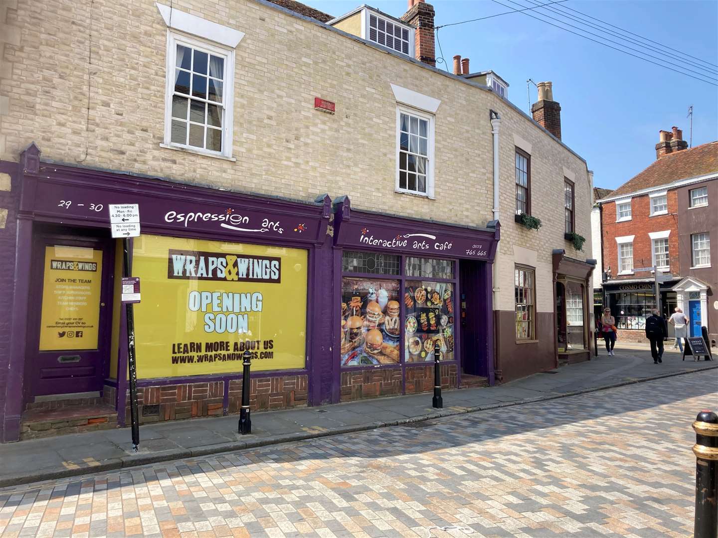 Wraps and Wings will open in Palace Street by January 2025, according to bosses