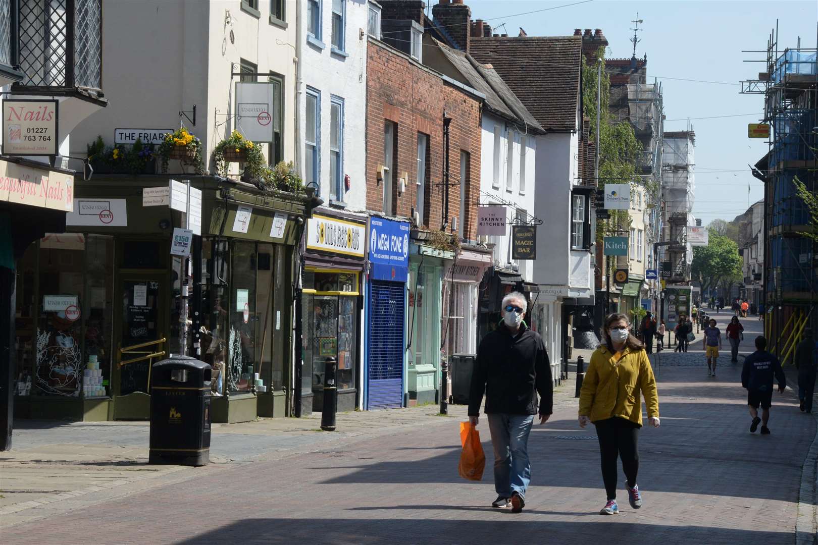 About 120 Canterbury business are thought to have fallen through the "safety net"