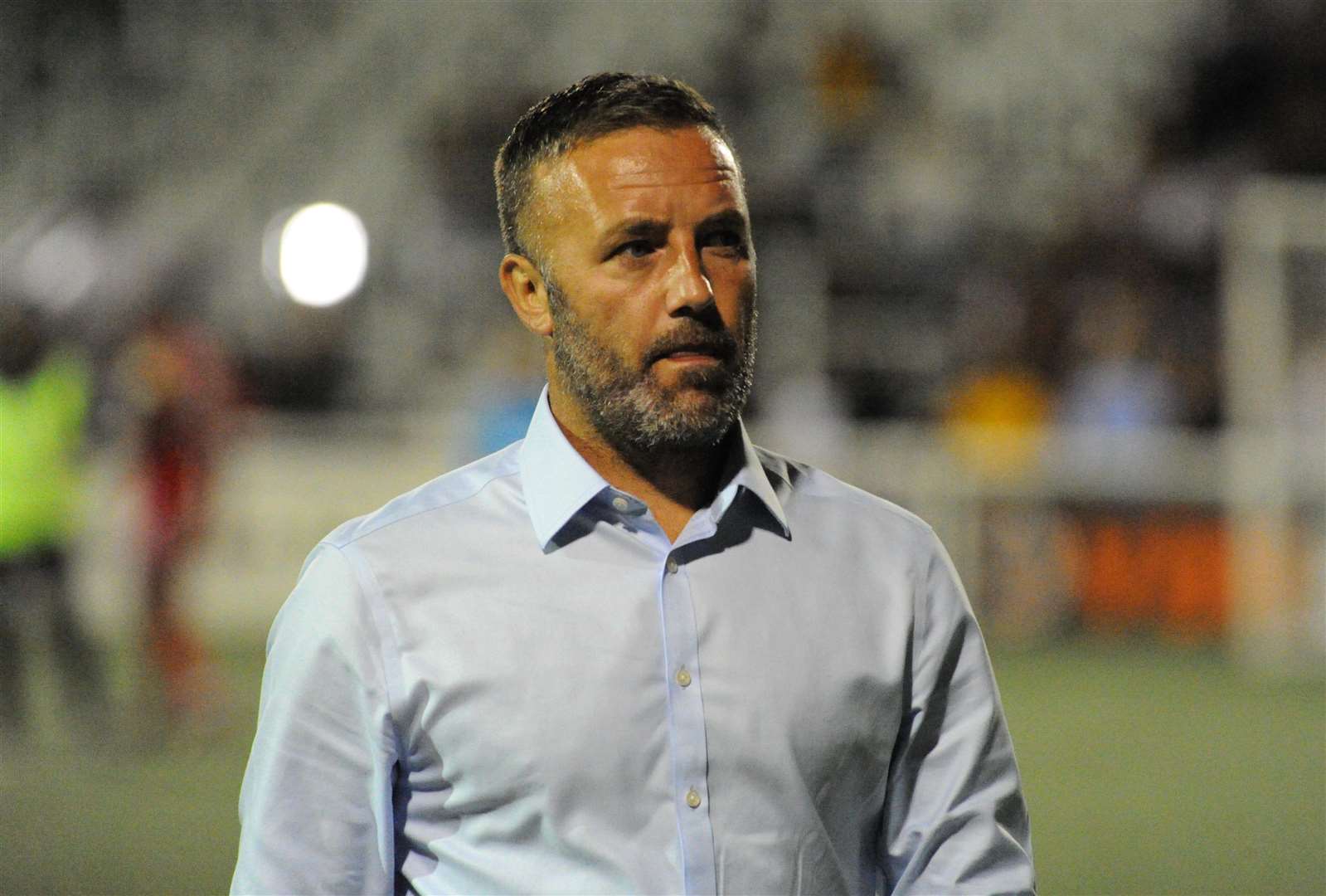 Maidstone United manager Jay Saunders Picture: Steve Terrell