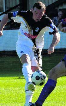 Billy Bricknell was the hero with two goals for Whites, one either side of half-time.