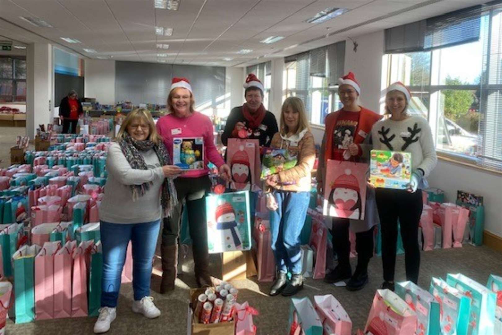 Charity gifts 7,500 presents to families who ‘can’t afford’ Christmas