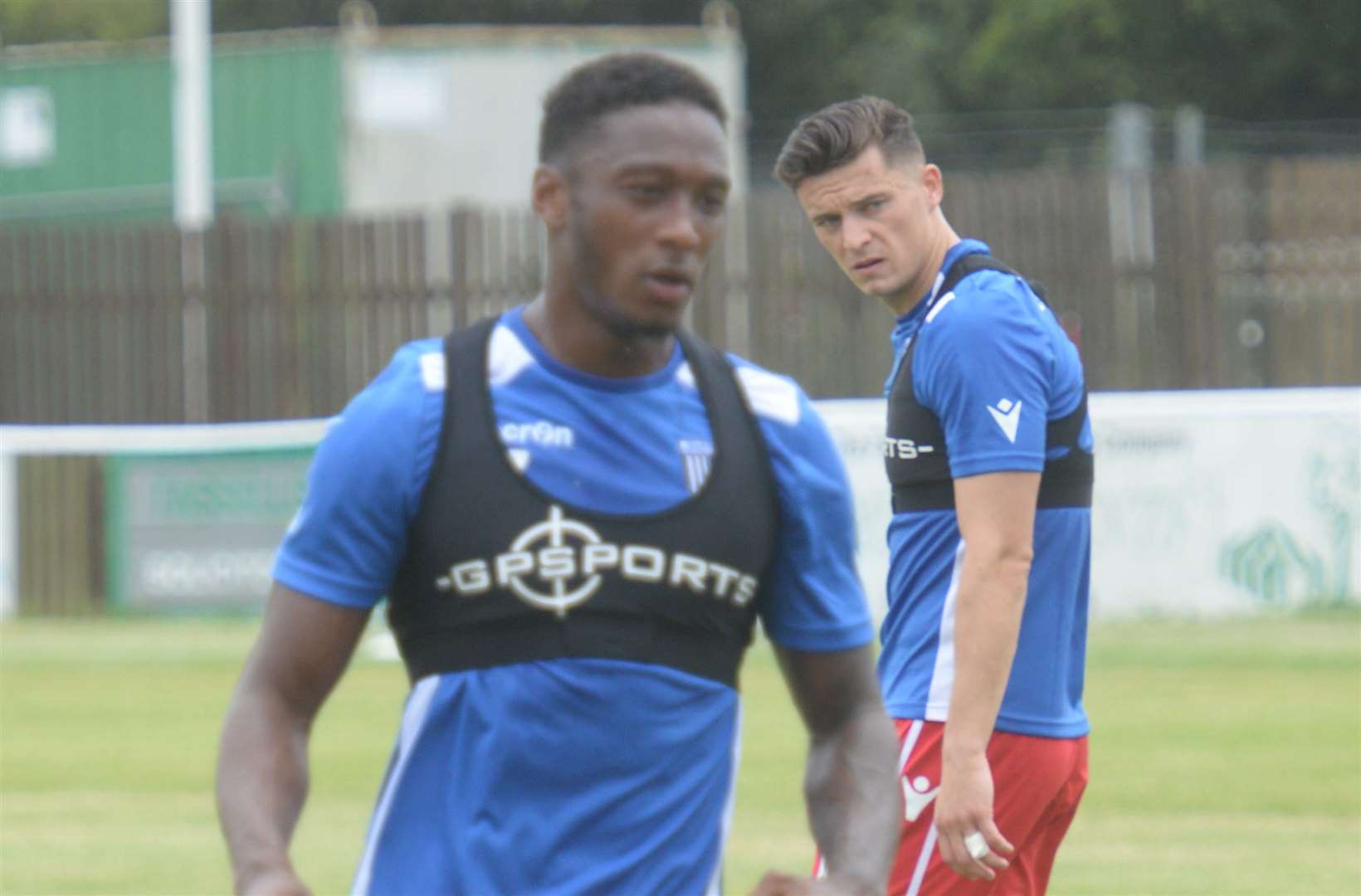 Gillingham striker Brandon Hanlan Picture: Chris Davey