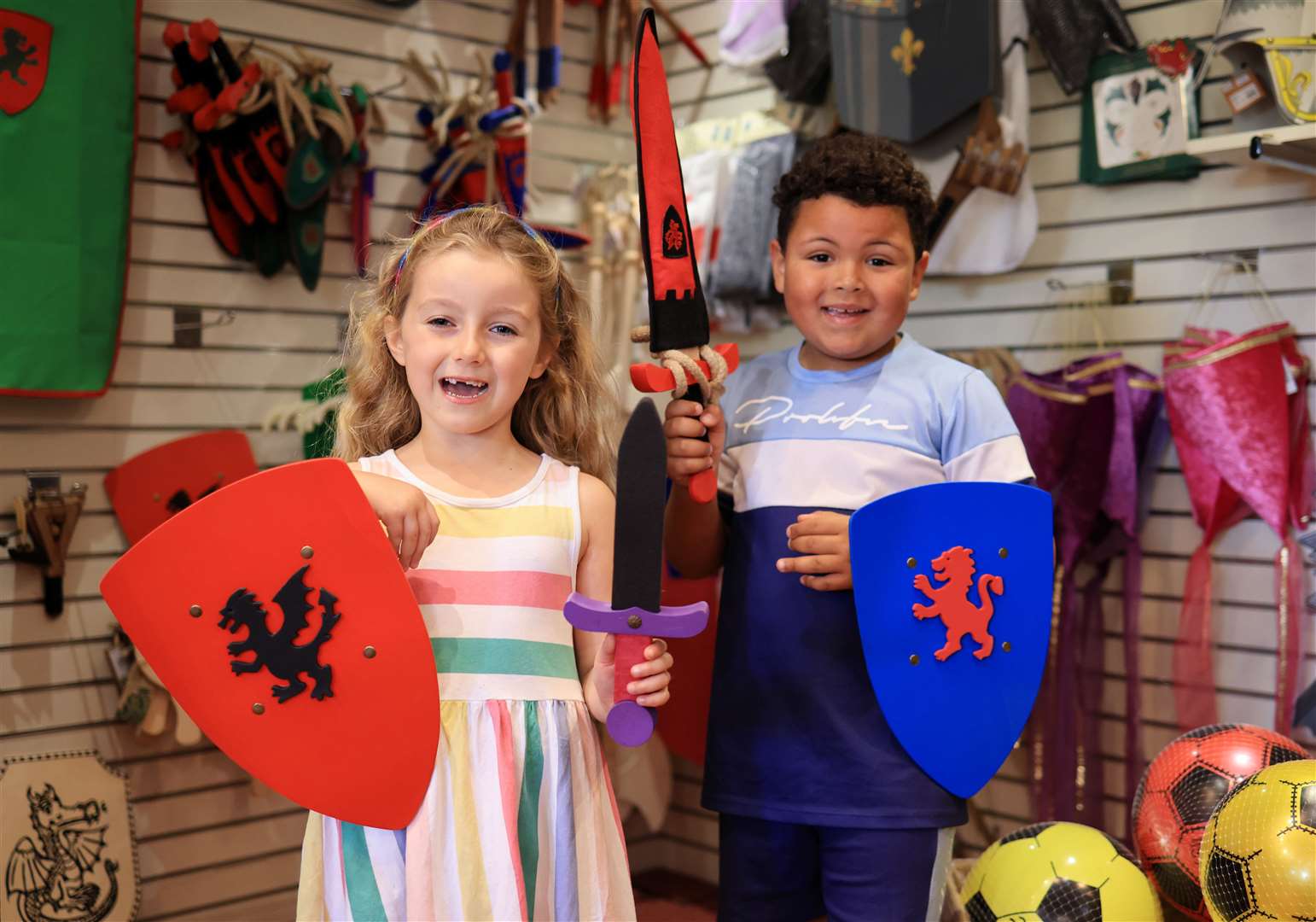 Hever Castle had a host of Jubilee activities. Picture: Sarah Cole