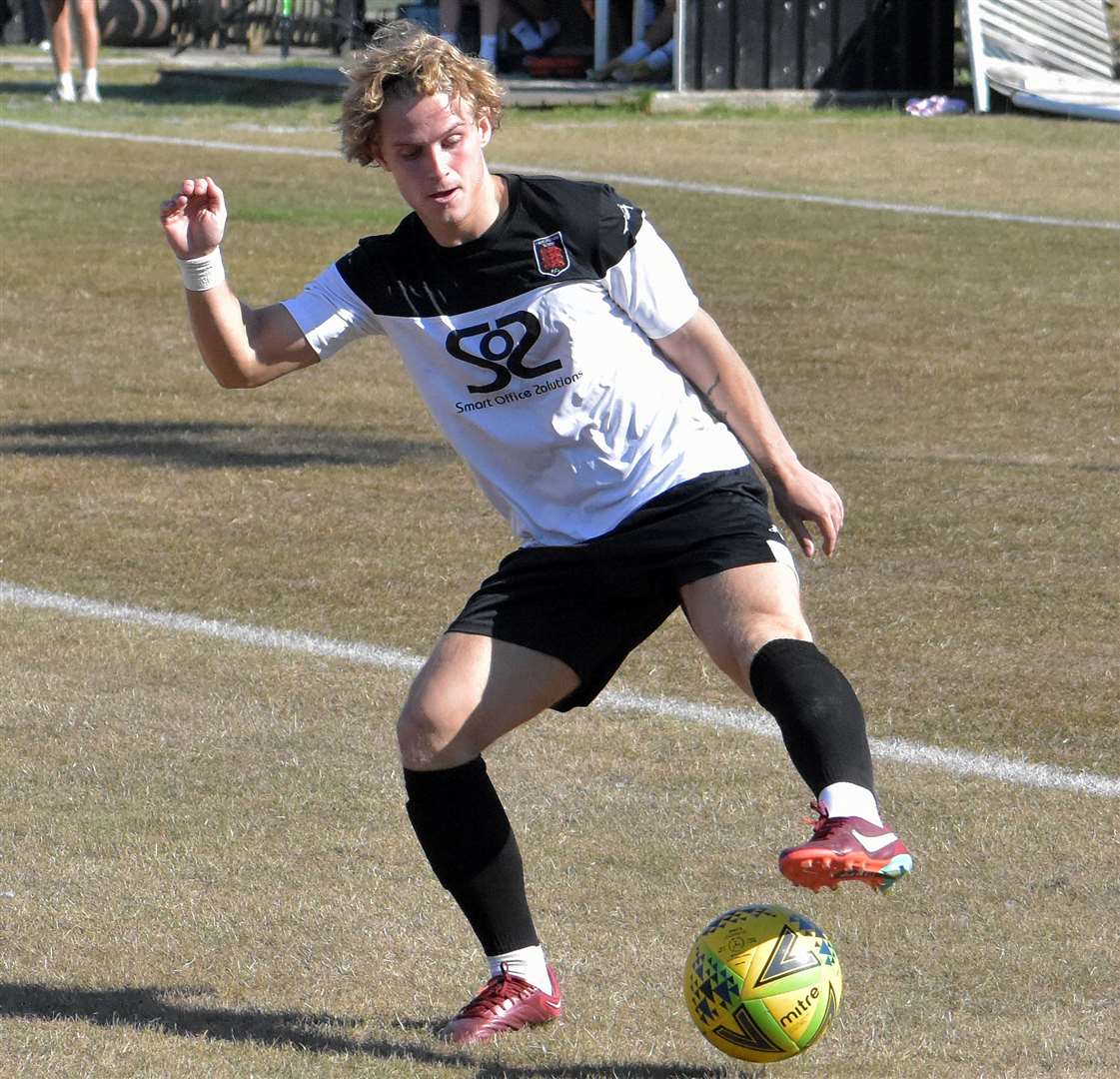 Nathan Wood scored in Town's home defeat to Ramsgate on Tuesday night. Picture: Randolph File