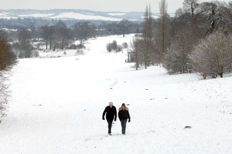 Snow is coming to Kent this weekend. Picture: Matthew Walker