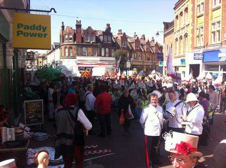 St George's parade, Dartford