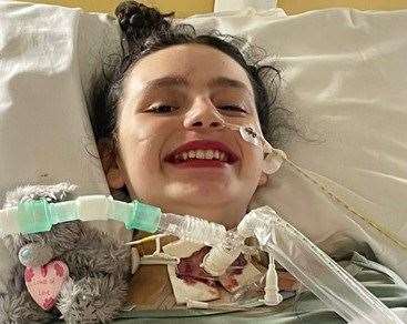 Grace Tutt has been left with life-changing injuries but is still smiling