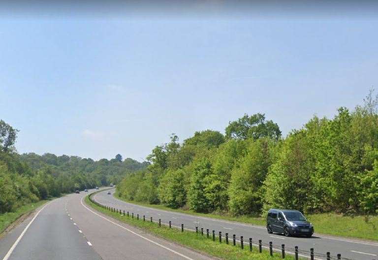 Five Car Crash Shuts A21 Lamberhurst In Both Directions Between A262 ...