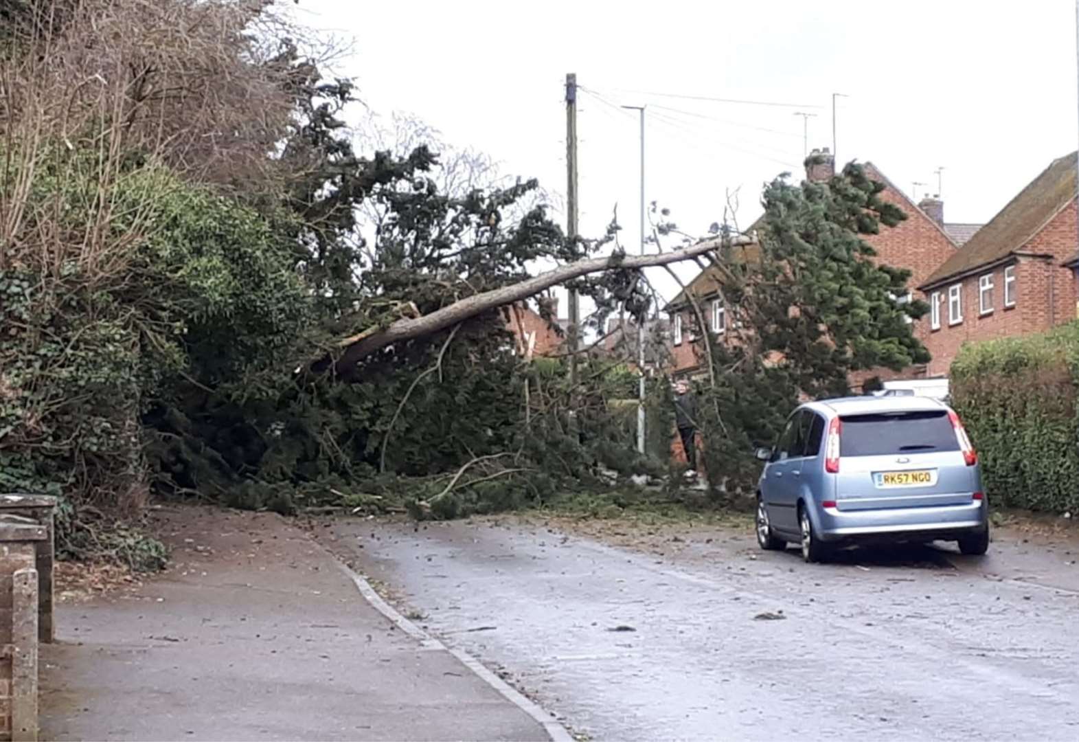 Storm Eunice was predicted to be one of the worst storms to hit the county for years