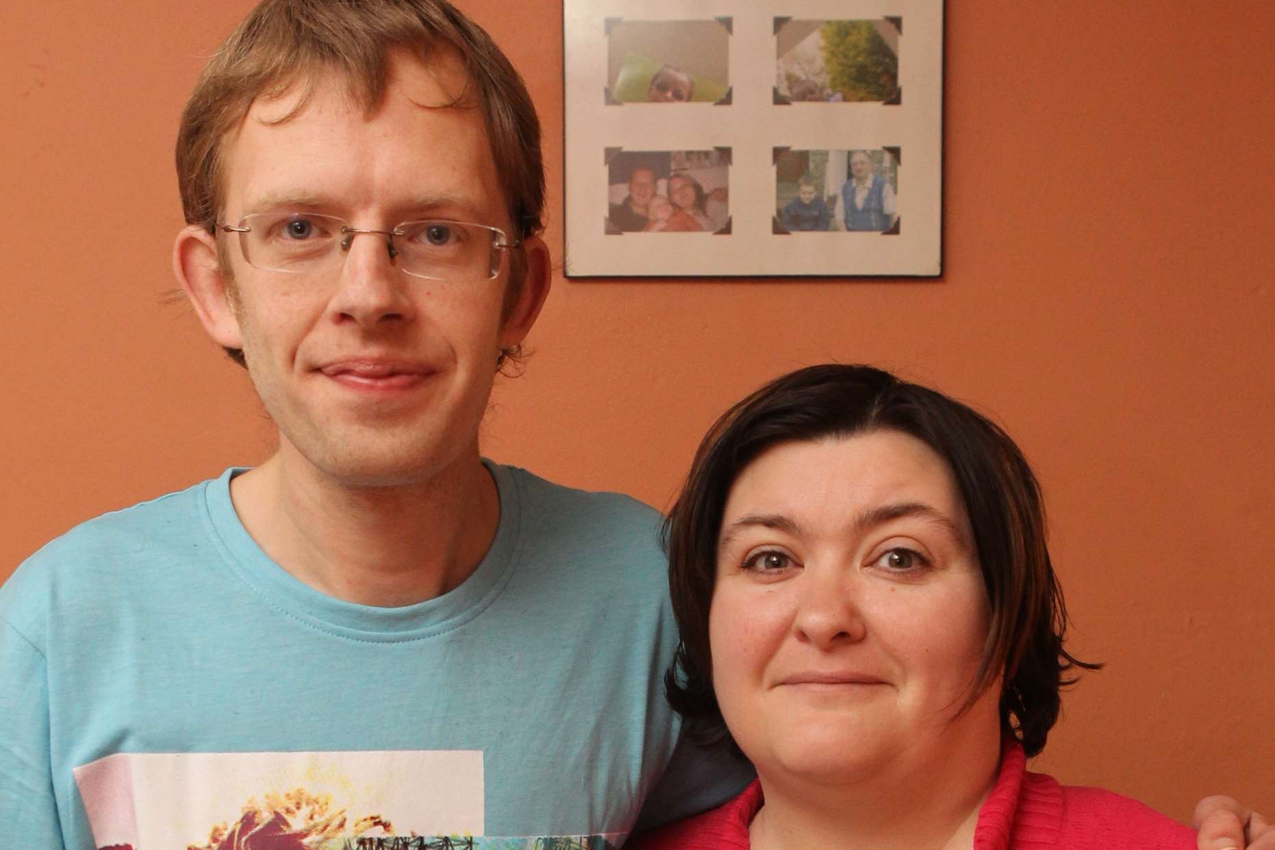 Lorraine Dines, with her husband John