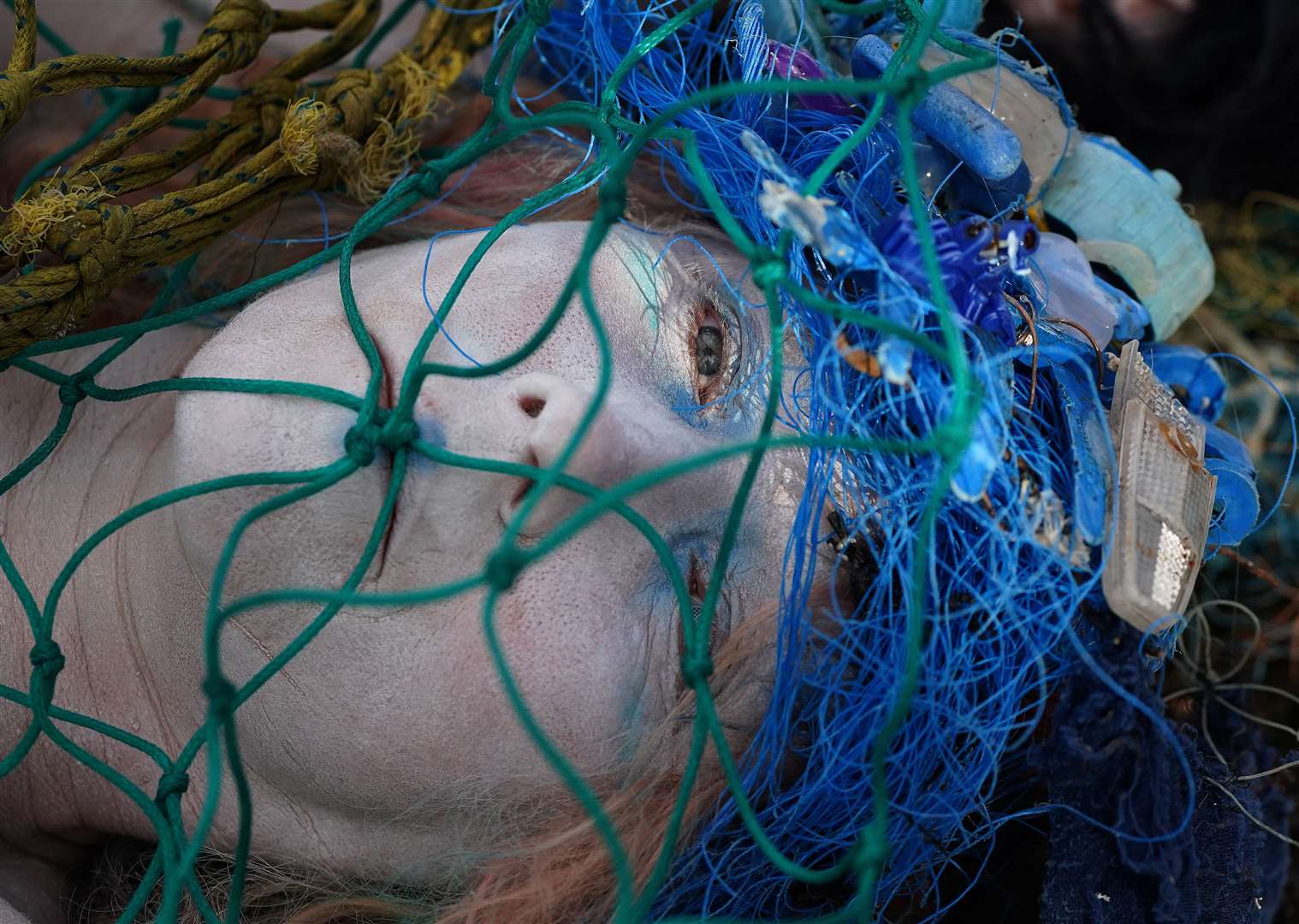 Activists from Ocean Rebellion (Andrew Milligan/PA)