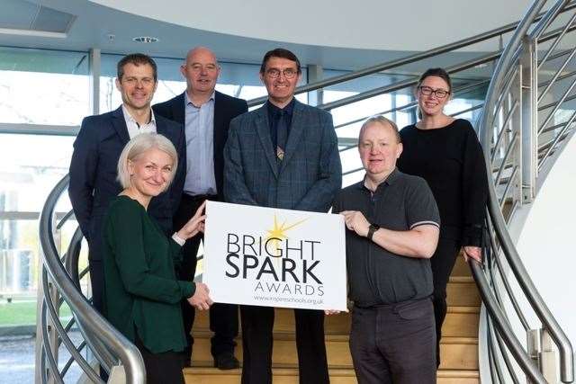 Bright Spark Awards judges.