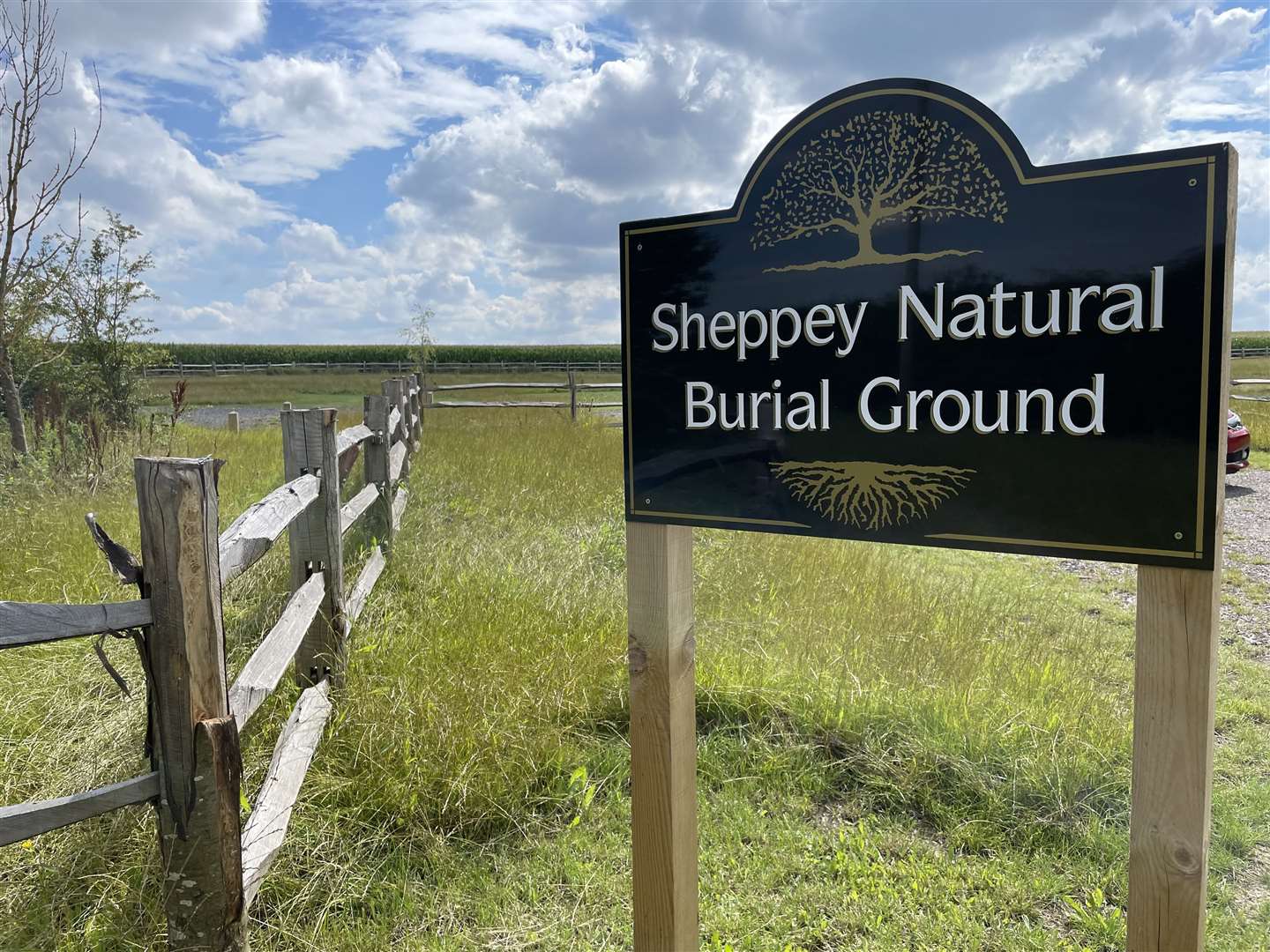 The Sheppey Natural Burial Ground at Harty is now open for services since the site was first identified in 2017