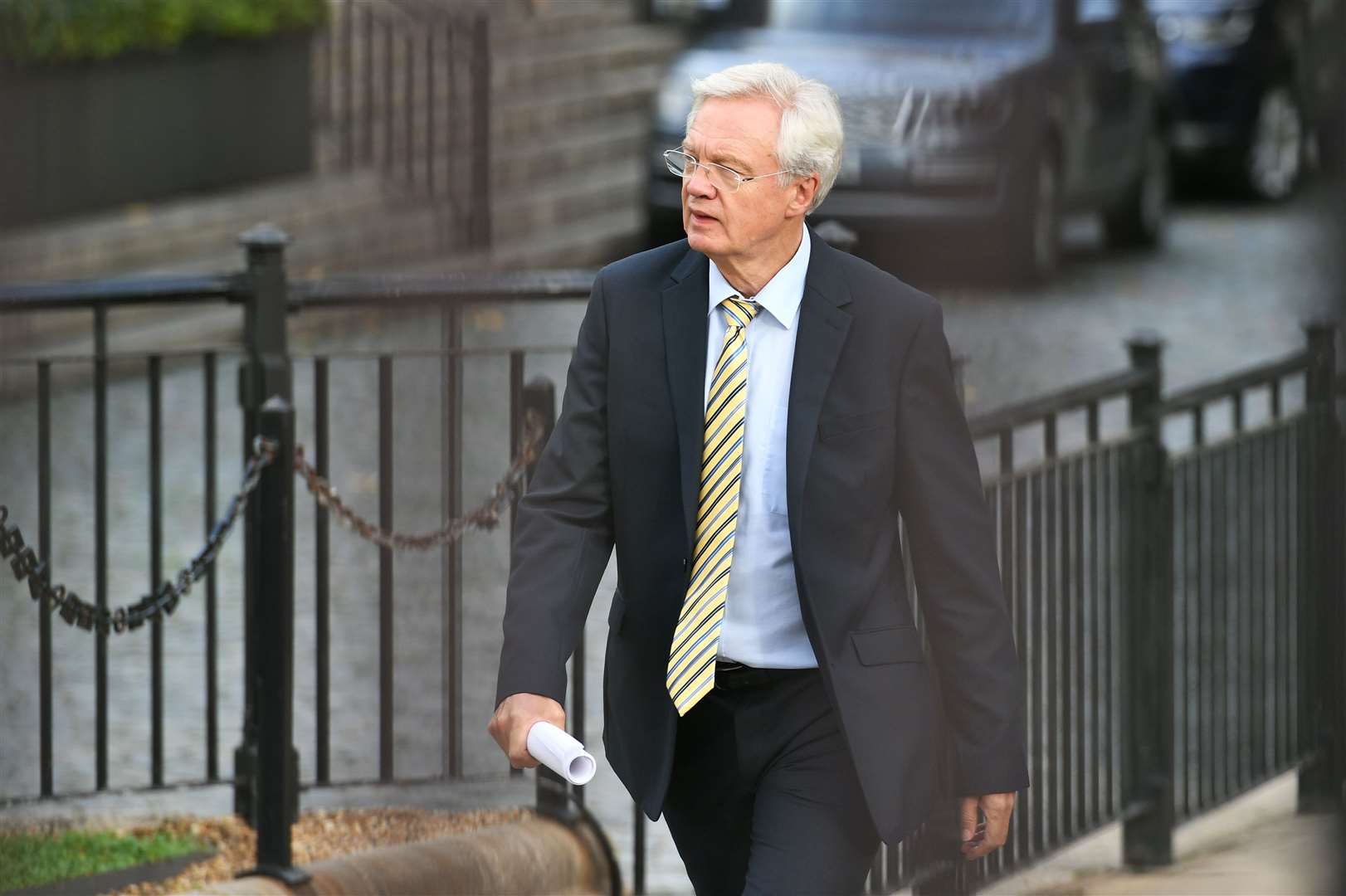 Conservative former minister David Davis (Luciana Guerra/PA)