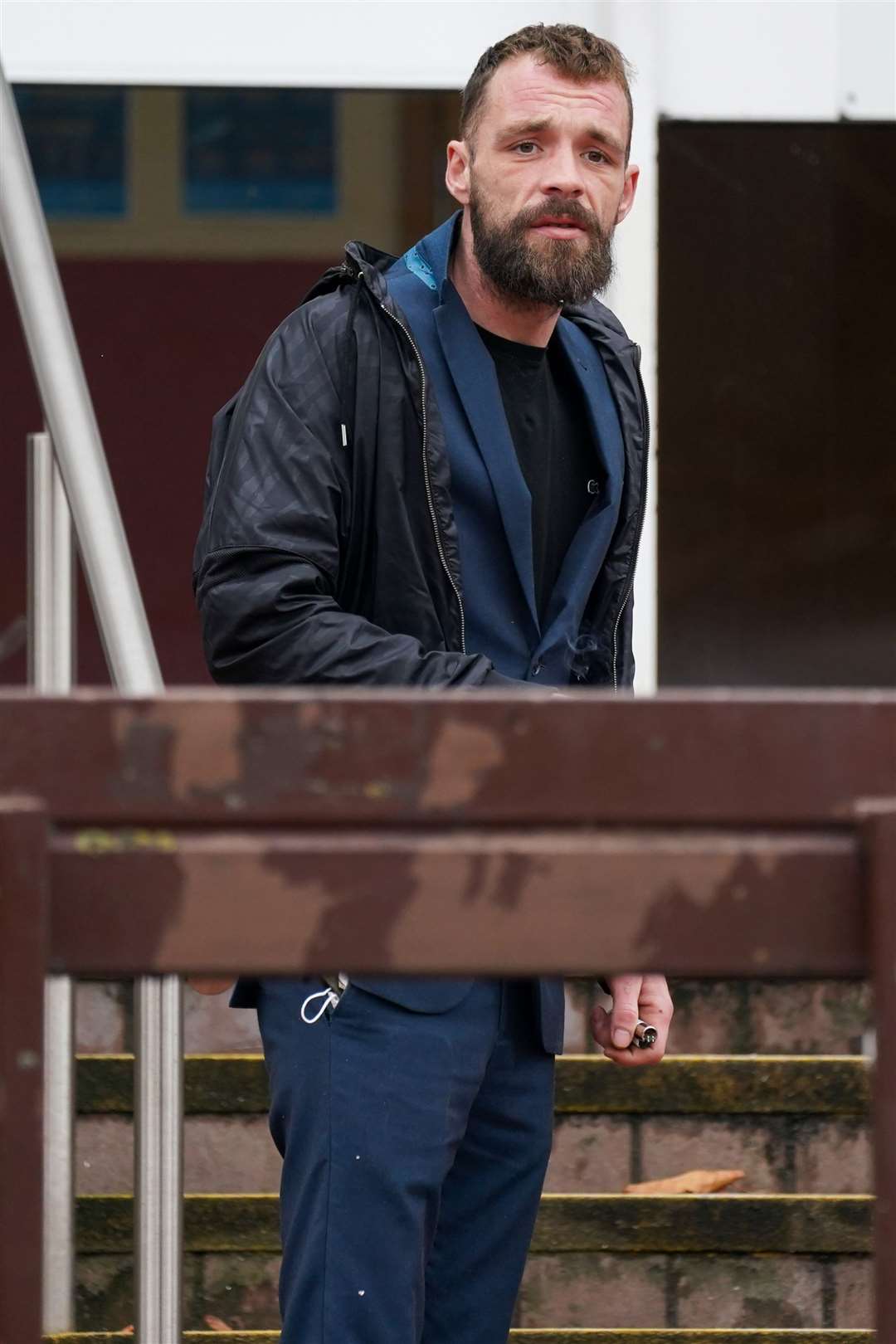 Jamie Arnold outside Walsall Magistrates’ Court (Jacob King/PA)