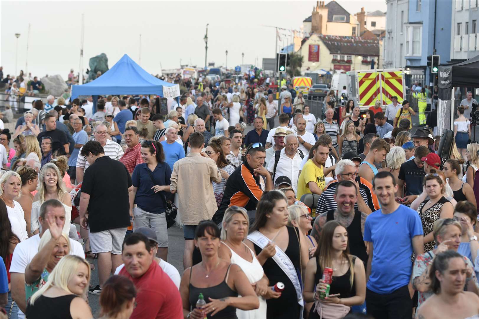 Deal seafront during Party on the Prom 2018