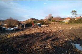 The former Highview School site in Folkestone is set for 30 new homes – all of which were originally planned to be affordable housing. Picture: HazleMcCormackYoung