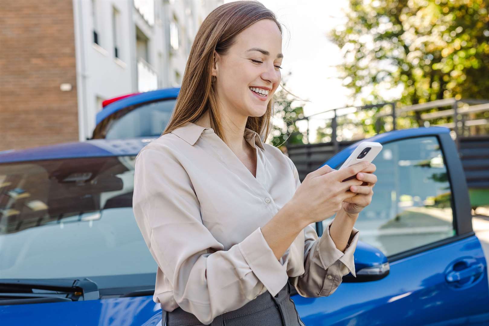 Just Park connects drivers with an available parking space within the area they want to leave their car. Image: Stock photo.
